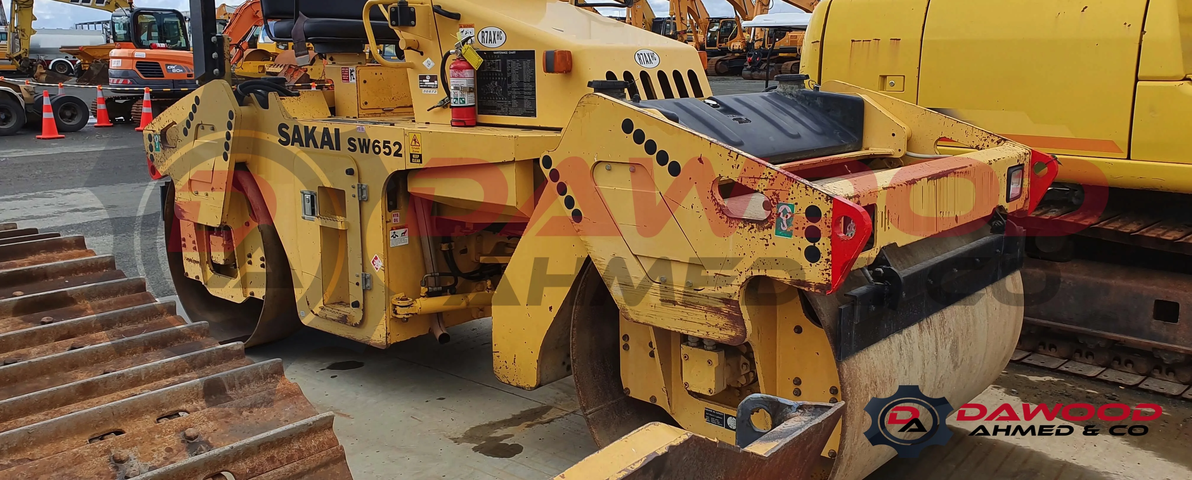 
Used Sakai SW652 Tandem Roller 