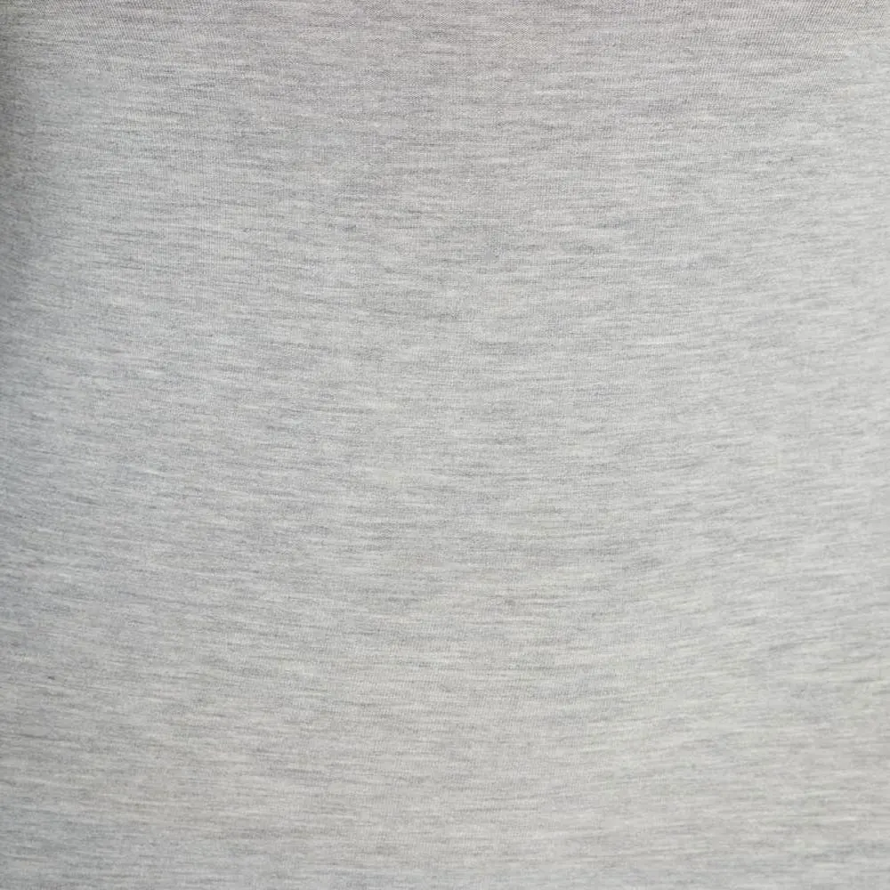 Grey Frost Heather T Shirt women T-Shirts Long Sleeve Custom Extended Long T-shirt Printing Plain Cotton Tee Shirt
