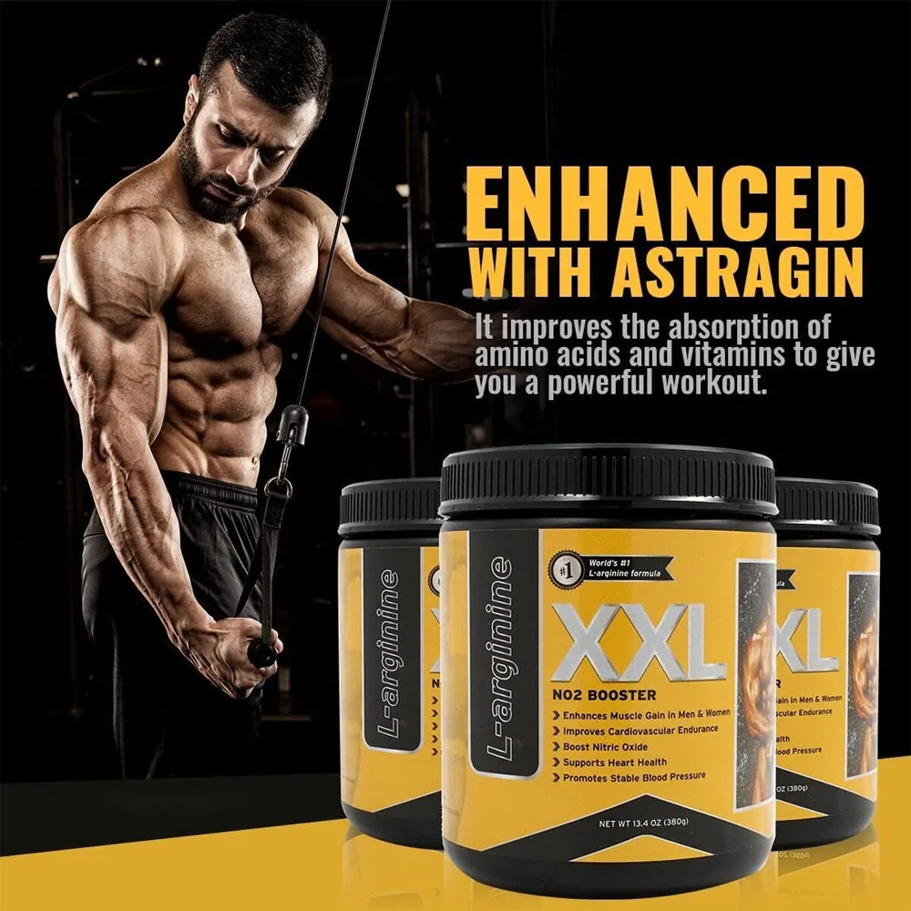 Larginine XXL Случаи 16 L-аргинин 13.oz высокая производительность для улучшения мышц сердца