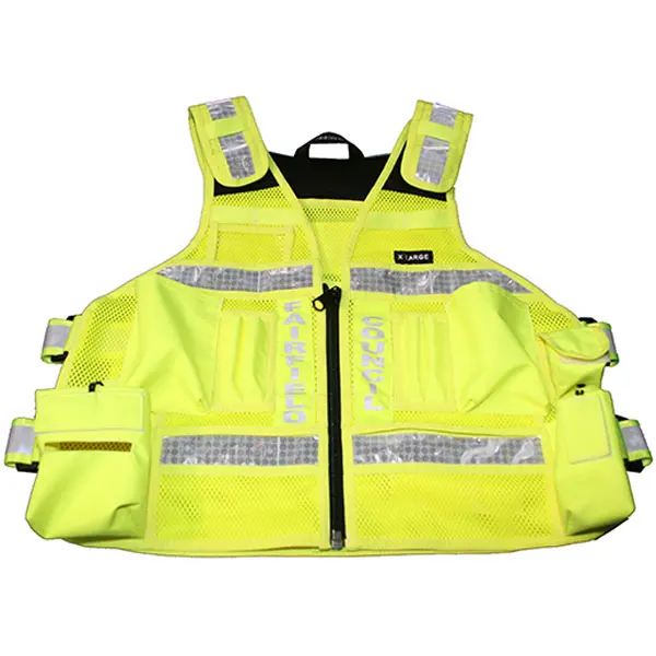 Yellow Mesh High Visibility Reflective Class 2 Safety Vest