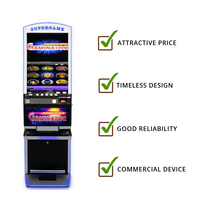 22-inch Screen and Bottom Touch Screen LED Illumination Sports Betting Gambling Terminals Slot Machine