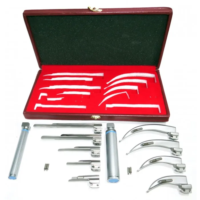 Лидер продаж ларингоскоп полный ассортимент оптоволоконные и обычные хирургические