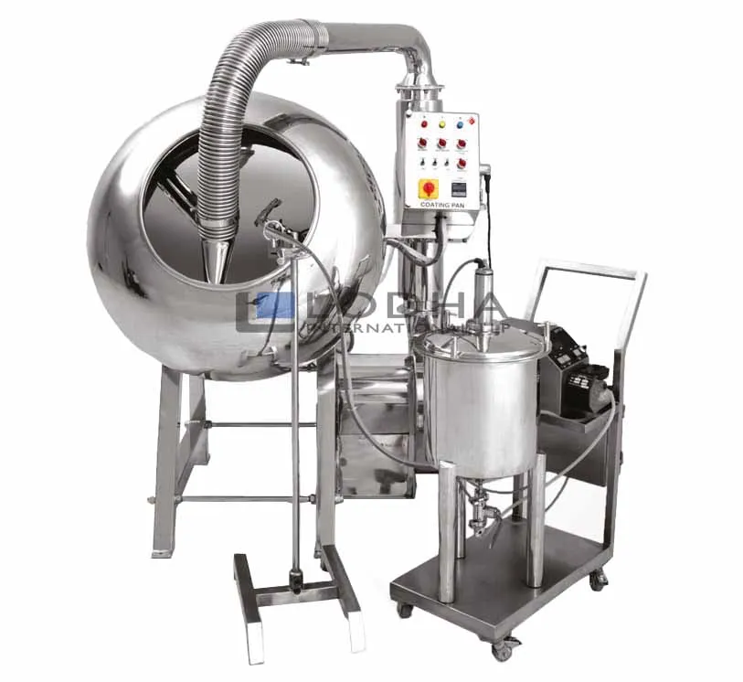 Lab Coating Pan 2kg Sugar Tablet Coater Compact Design Pan Machine