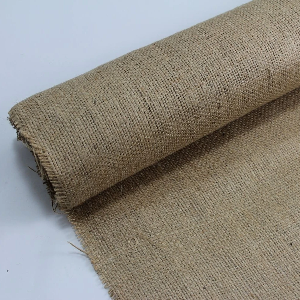 Customized Size Hot Selling Factory Manufacturer Wholesale Price 100% Natural Jute Hessian Cloth from Bangladesh