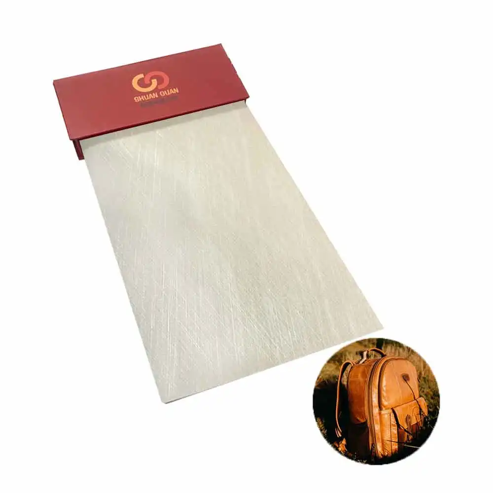 Высококачественная темно-бежевая ПВХ искусственная кожа с защитой от царапин