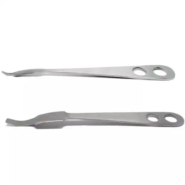  Высококачественный Ретрактор из нержавеющей стали Zelpi двойной изогнутый Расширенный глубокий для тканей