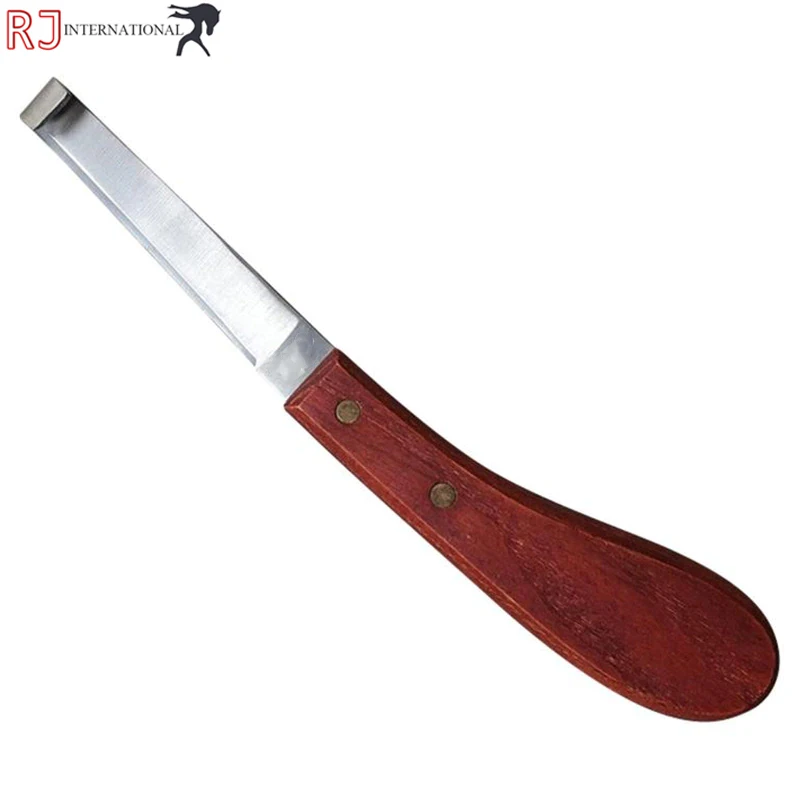 Swiss Hoof Knife Oval Shaped Loop Farrier Horse Trimming Veterinary Sharp Blade Horse Care Horse Hoofs Knifes