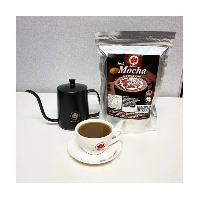 Hot Selling Mocha Flavor Coffee Powder Coffee with Chocolate Best For Office Coffee Breaking Enjoy with Colleagues