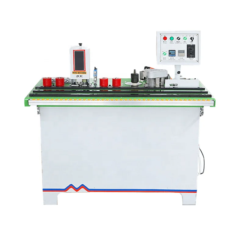 Машина для облицовки кромок, ленточный станок, мини-панель с двойным клеевым портом, производственная линия панелей МДФ, ручное оборудование для панелей на деревянной основе с ЧПУ