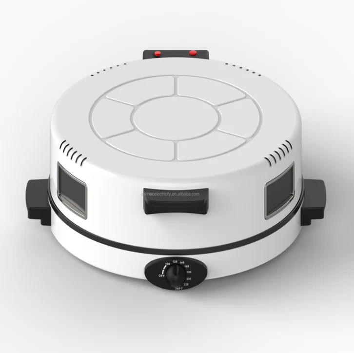 Электрическая домашняя машина диаметром 40 см коммерческая хлебопечка для пиццы Арабская с визуализационным окном