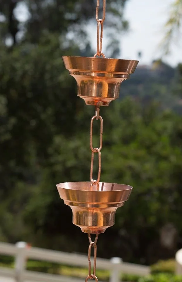 
COPPER RAIN CHAIN 