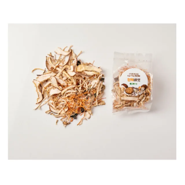 One Meal Mushrooms (Regular) - Korean Dried Mushroom 110g (Regular package)
