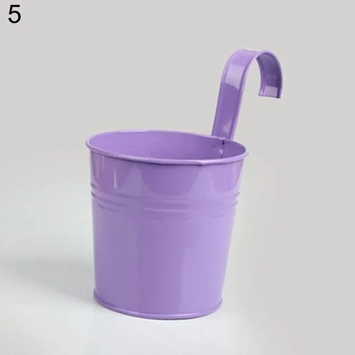 Металлические железные горшки для цветов растений черные металлические садовая полка цветочных с подставкой