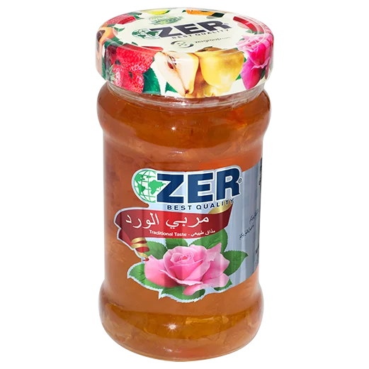 Zer Rose Jam 380 gr x 12 Glass Jar