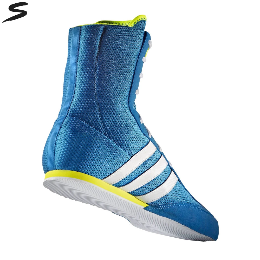 Новый дизайн Профессиональные боксерские ботинки боксерская обувь с высоким берцем для мужчин и женщин