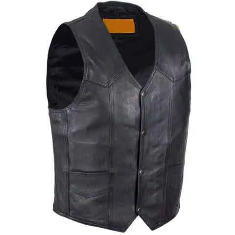 Bikers Special Top Quality Motorcycle Motorbike Leather vest for Men All Sizes and Colors Available