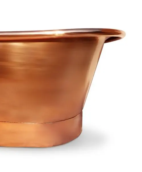 Copper Bathtub - The Copper Bateau Luxury Freestanding Baths