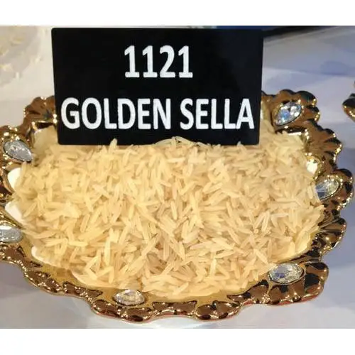 Indian leading exporter of 1121 long grain golden sella basmati rice in low price
