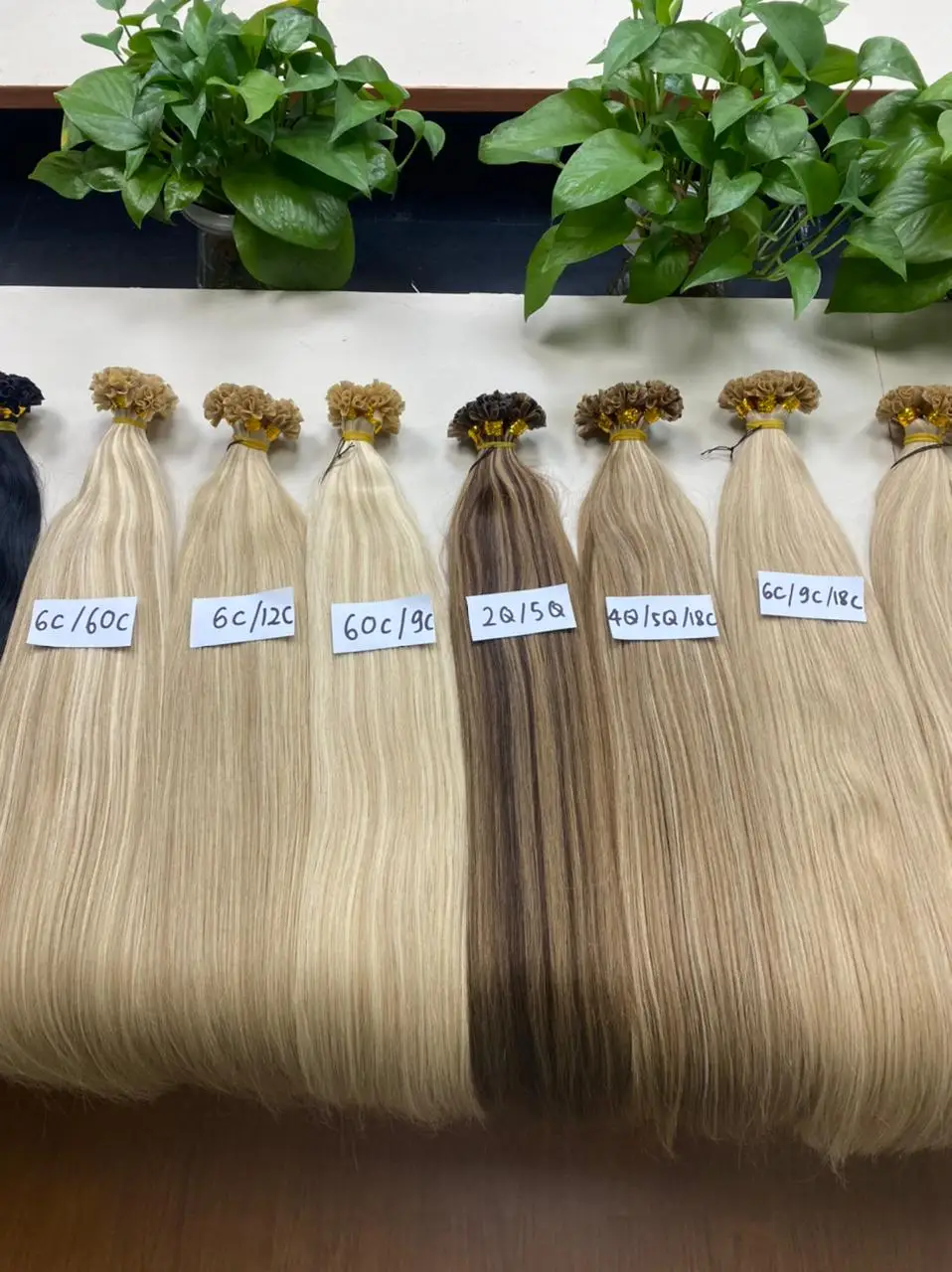 100% the best wholesale cheap Keratin nanoring  I/U/V tip flat with strong on top quality extension double drawn Vietnamese hair