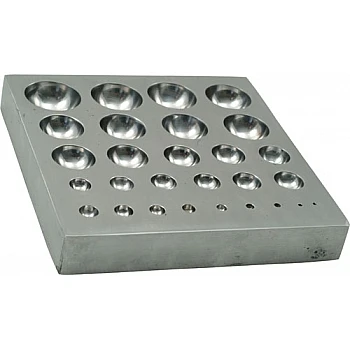 Customized Jewelry Equipment Dapping Punch Tool Set and Dapping Block Set High-quality CE, ISO Durable 50 Pcs Customized Size PK