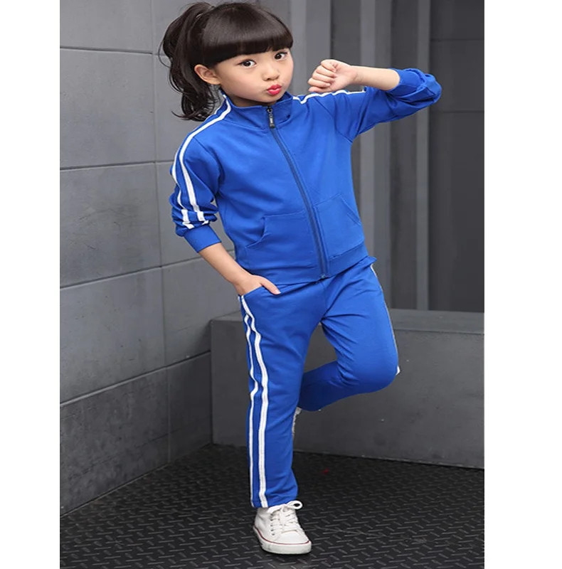 Lovely nice custom made track suit boys kids tracksuit fitted tracksuit kids plain tracksuit