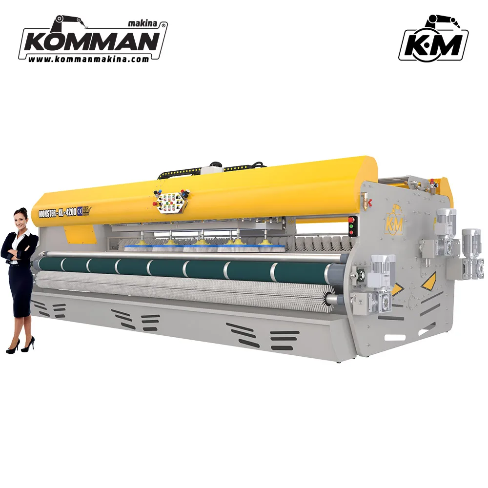 Full Automatic Industrial Carpet/Rug Washing Machine- 4.20 meter conveyor surface 10 brushes carpet washer MONSTER XL 4200
