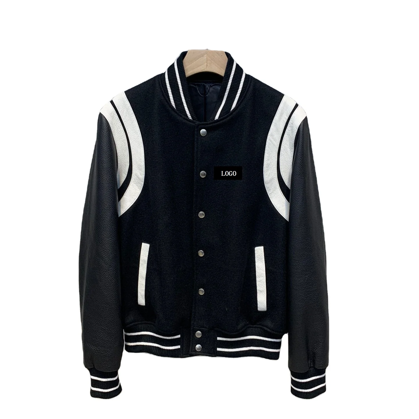  Легкие бейсбольные куртки-бомберы из нейлона и полиэстера для зимы