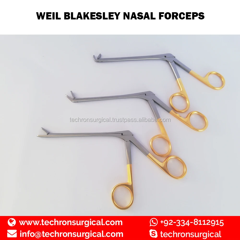 Носовые щипцы Blakesley, хирургические инструменты Sinus