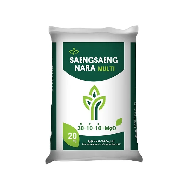 SAENGSAENG NARA Multi 311 / Organic Fertilizers Made in in Korea [HANIL C&S] from KR 20kg N30-P10-K10 + Magnesium 1 + TE