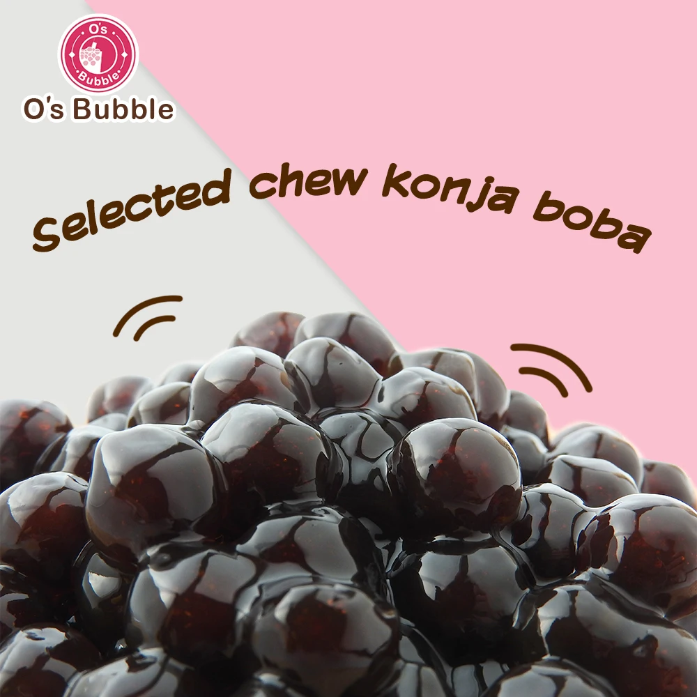 Ready To Drink Thai Tea Canned Drinks With Gummy Boba