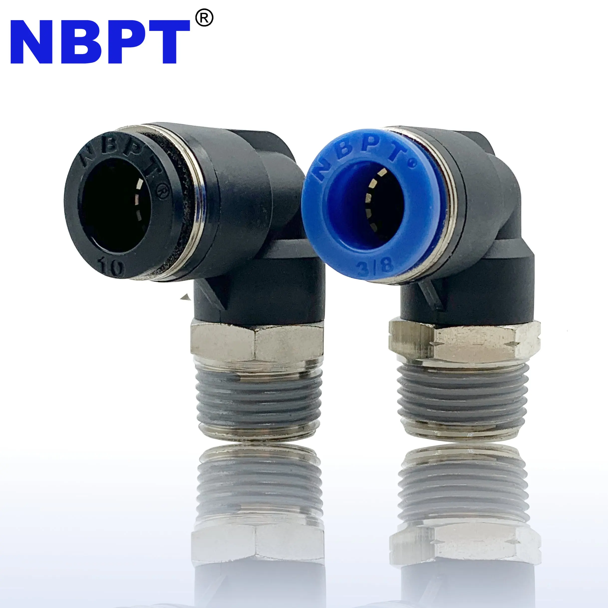  Пневматический Фиттинг с наружной резьбой PL Type NPT 5/32 3/16 1/4 5/16 3/8 1/2