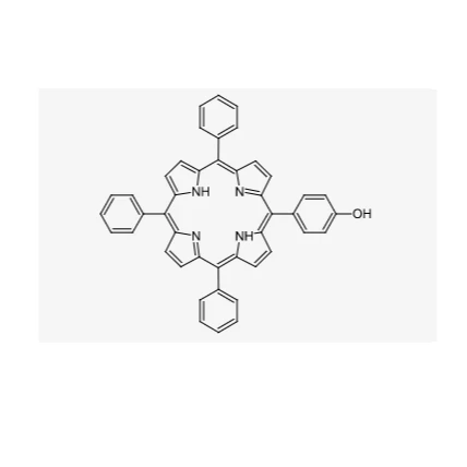 5-(4-Hydroxyphenyl)-10,15,20-трифенилфосфат-21,23H-porphine 87345-22-0