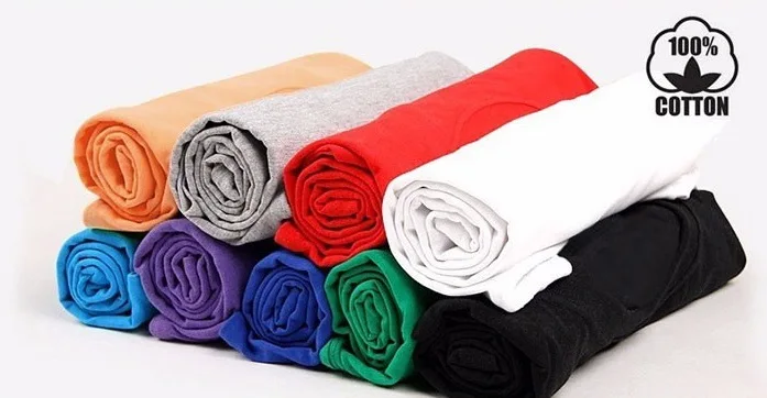 Custom Design Your Own Blank White Color Printed Street Wear T-Shirt