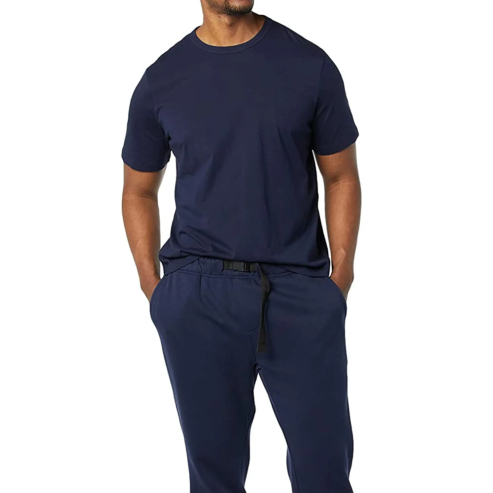 Wholesale Hot Selling Linen T-Shirt Short Sleeve Solid Color Male T-shirt O- Neck Collar Custom Cotton T-Shirt For Men