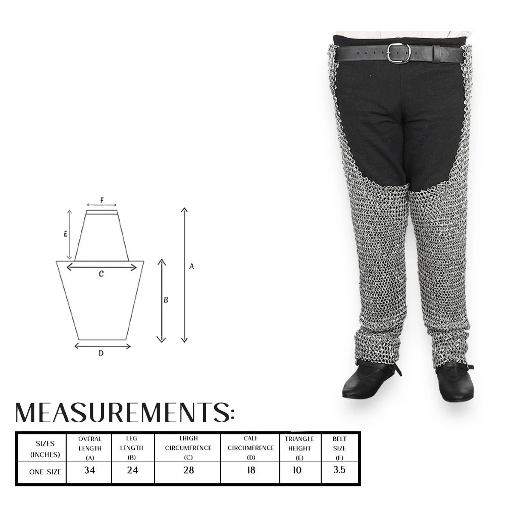 Indian Factory Manufactured Antique Style Aluminum Flat Riveted Dome Ring Custom Logo Printed Steel Chainmail Legging