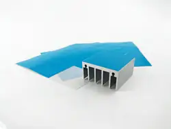 1 Вт двухсторонняя термолента с белой стекловолоконной сеткой NO MOQ