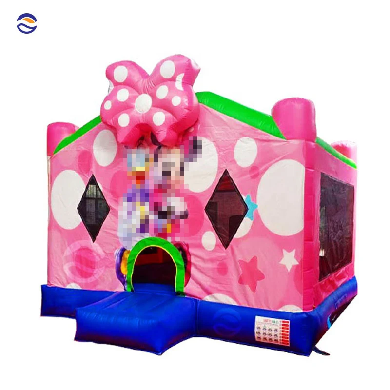 Inflatable Mickey Minnie Mouse Jumping Bouncer Slide Bouncy Castle Bounce House