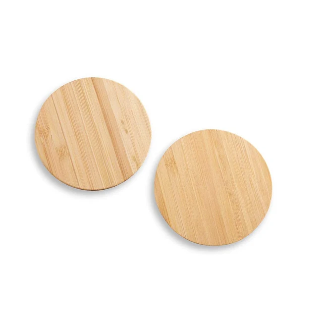 Mango Wood Coaster with stand Kitchenware Cup Coaster Tableware Handmade Vintage Design Table Top Wooden Tea Coaster