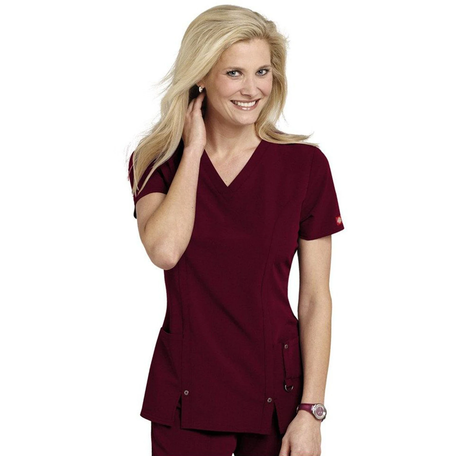 Custom Wholesale Cheap Price Soft Breathable Polyester Cotton Twill Nurses Scrubs OEM Logo Hospital Scrubs Uniform