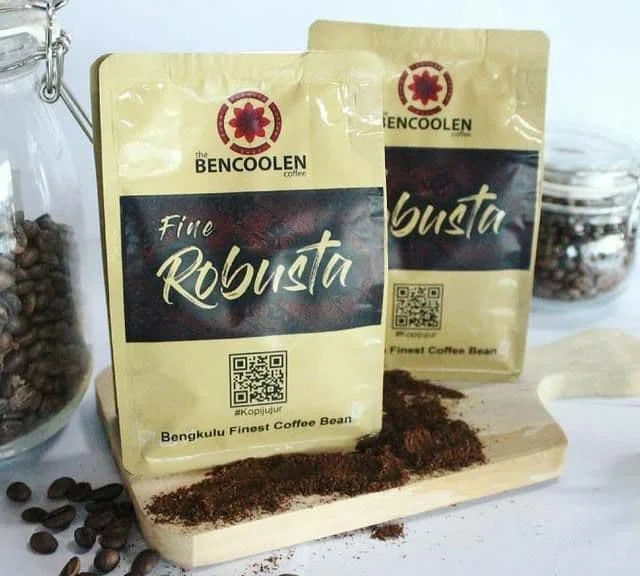 
Specialty Coffee Fine Robusta Bengkulu Packaging 200gr 