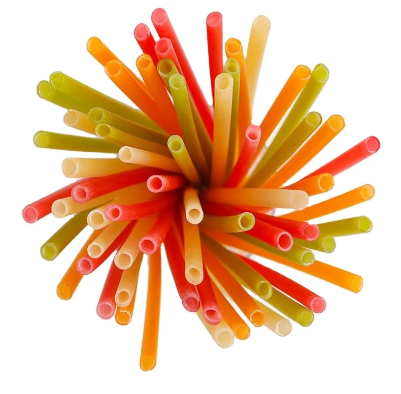 Wholesale eco friendly organic biodegradable edible rice flour straws from Viet Nam