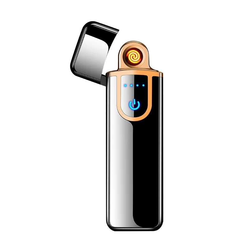 HIGH END TOUCH ELECTRIC LIGHTER,Electronic Lighter,Rechargeable Lighter Touch Ignition USB Charging Lighter.