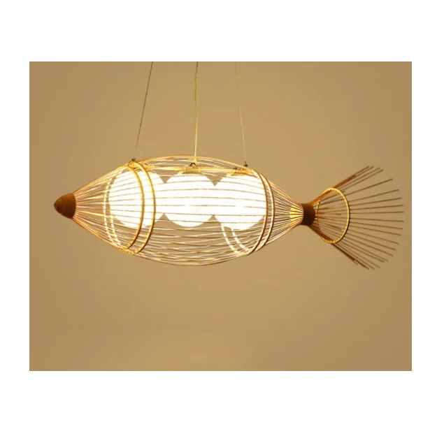 Лидер продаж настенная лампа из бамбука и