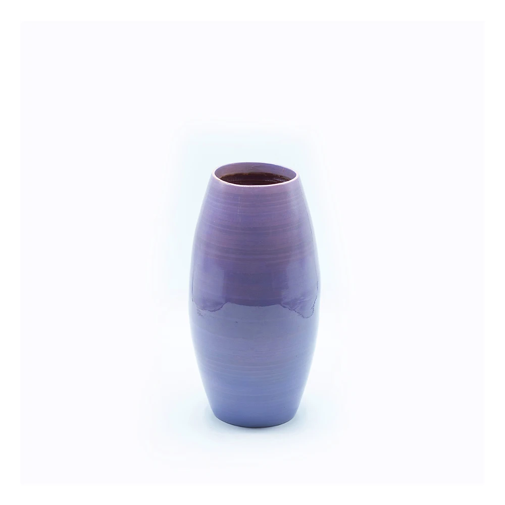 Latest Product Home Decor Vase, Pots and Planter Handmade Bamboo Decorative Flower Vase Tabletop Vase 100% Hand Made Wholesale