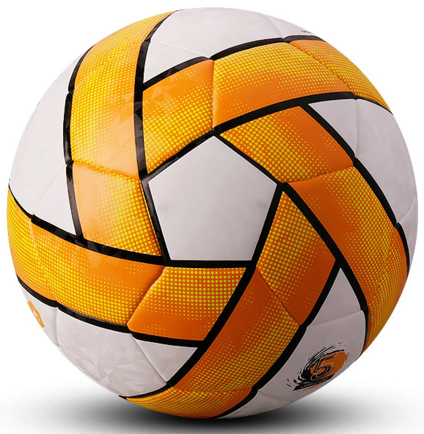 
Wholesale football thermal bonding soft touch textured pu soccer ball 