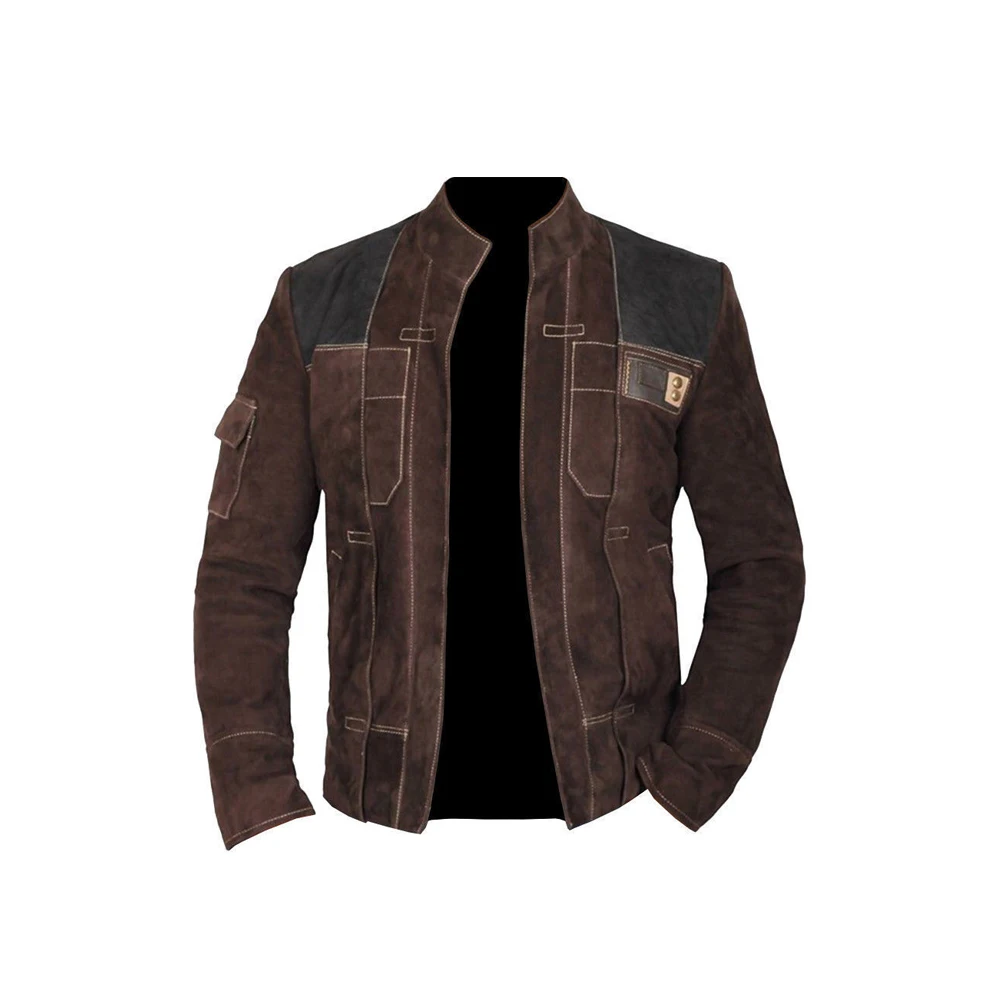 Оригинальная кожаная куртка для мужчин