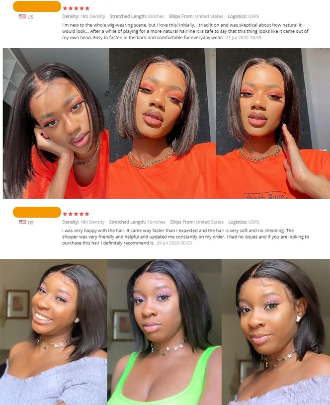 Cheap Cuticle Aligned Virgin Human Hair Lace Front Closure Short Bob Wig Straight Glueless Peruvian Bob Wigs Lace Front Pixie