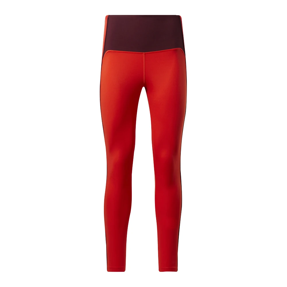 
Женские леггинсы в рубчик с высокой талией 