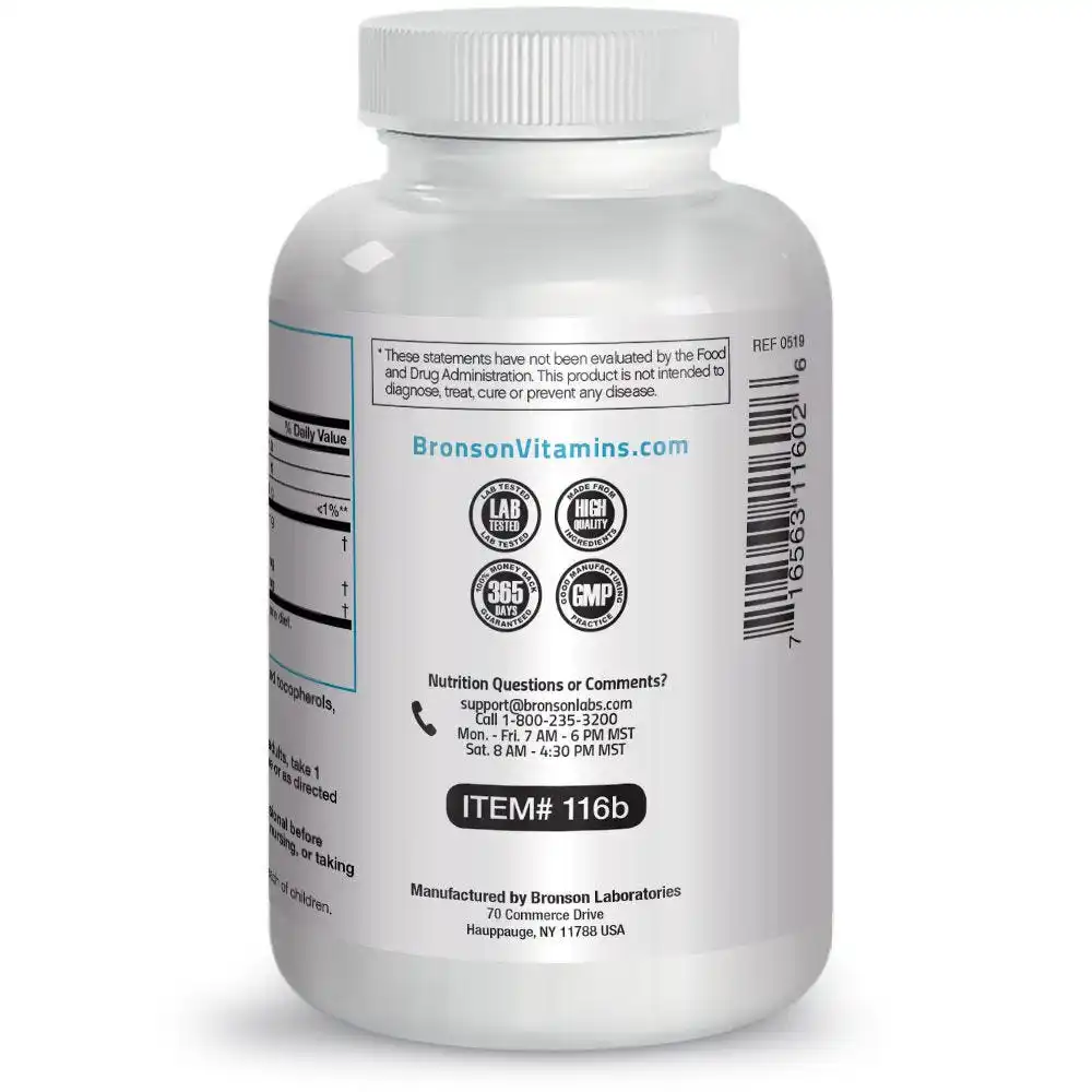 
Super Omega-3 EPA DHA Fatty Acids - 500 mg - 250 Softgels 