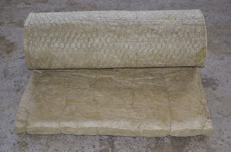 Heat Insulation Rock Wool Blanket Thermal Insulation Blanket/Rock Wool Roll Blanket